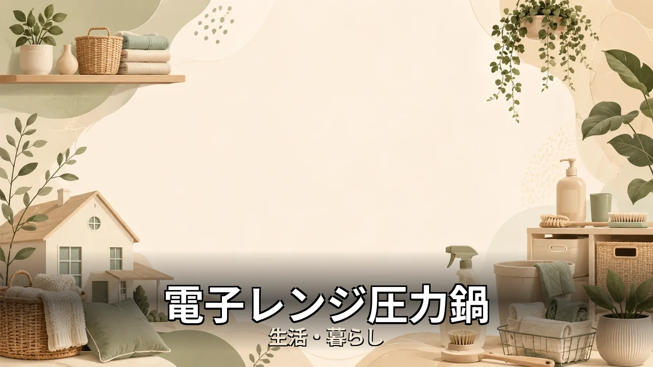電子レンジ圧力鍋 デメリット｜評判・解約・向かない人を本音で解説